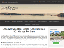 Tablet Screenshot of lakekeoweerealestatepro.com